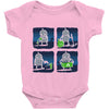 saving the world, one small step at a time Baby Onesie