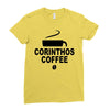 corithos coffee Ladies Fitted T-Shirt