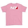 mass effect n7 logo Youth Tee