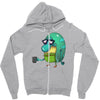 philbert before coffee Zipper Hoodie