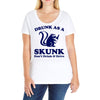 drunk as a skunk Ladies Curvy T-Shirt