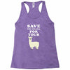 Save The Drama For Your Lama Racerback Tank