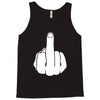middle finger Tank Top