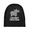 chubby unicorn rhino Baby Beanies