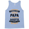 Super Cool Papa Of A Freaking Awesome Daughter Tank Top