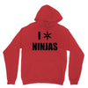 i heart ninjas Youth Hoodie