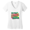i'm the little sister Women's V-Neck T-Shirt