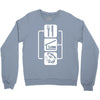 v2 eat sleep fish Crewneck Sweatshirt