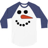 frosty snowman 3/4 Sleeve Shirt