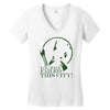 arrow you have failed this city tv series quote black white cotton t s Women's V-Neck T-Shirt