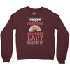 camping lady Crewneck Sweatshirt
