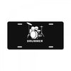 drummer drum kit indie rock music License Plate
