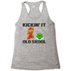 kickin it old skool Racerback Tank