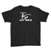 don't touch my bike funy Youth Tee