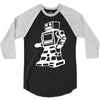 robot funny 3/4 Sleeve Shirt