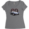 1960 ac cobra, `classic car ideal birthday gift present. Women's Triblend Scoop T-shirt