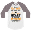 There's This Boy Who Stole My Heart He Calls Me Stepmom 3/4 Sleeve Shirt