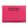 im not short funny t shirt humor nerd geek tee s 3xl Accessory Pouches