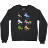 unicorn funny Crewneck Sweatshirt