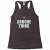 bass it's a groove thing Racerback Tank