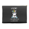 look i've created a unicorn Accessory Pouches