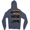 Super Cool Mother Of A Freaking Awesome Son Zipper Hoodie