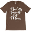 badass feminist cat mom T-Shirt