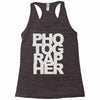 photographer Racerback Tank