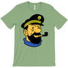 captain haddock tintin cartoon comic T-Shirt