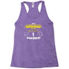 not all superheroes ... dresses Racerback Tank