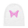breast cancer butterfly Baby Beanies