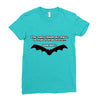 fear bats Ladies Fitted T-Shirt