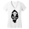 funny lion king Women's V-Neck T-Shirt