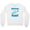 science worship funny geek atheist anti religion Crewneck Sweatshirt