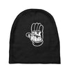 talk to the hand Baby Beanies