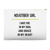 November Girl Accessory Pouches