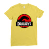 dracarys logo Ladies Fitted T-Shirt