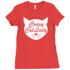 Crazy Cat Lady Ladies Fitted T-Shirt