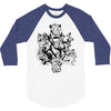 wild animals 3/4 Sleeve Shirt