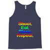 shoot eat sleep repeat gun Tank Top