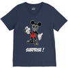 mickey mouse la face cachee en V-Neck Tee
