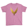 the fly bird   maverick jake paul   gold Youth Tee