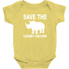 chubby unicorn Baby Bodysuit