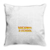 Back To The School Future Throw Pillow