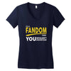It's A Fandom Thing V-neck tee