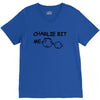 charlie bit me t shirt 2xl funny youtube nerdy geeky awesome humor coo V-Neck Tee