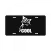 cool cat License Plate