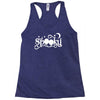 halloween spooky Racerback Tank