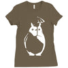 totoro  my neighbour anime catbus miyazaki tee Ladies Fitted T-Shirt