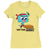 gumball test your might Ladies Fitted T-Shirt